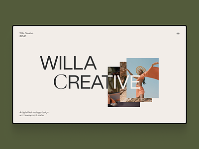Willa agency portfolio site ui ux website