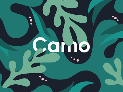 Camo camo camouflage illustration print typography