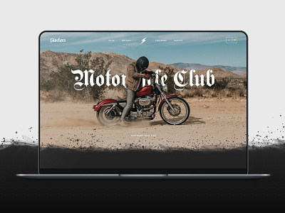 Stockers bikes concept motorbike motorcyle ui uiux ux web design website