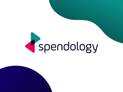 Spendology branding disruptive idenitity logo tech company tech logo typography