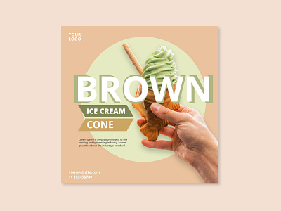 Brown-Ice-Cream-Social-Media-post