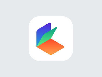 Eventually App Icon app icon calendar color countdown gradients isometric