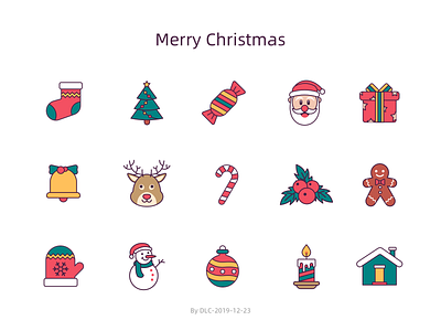 christmas ICONS icons ui