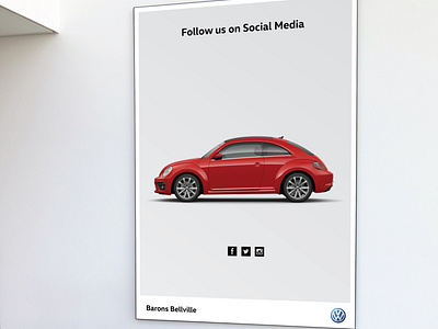 Barons Volkswagen Poster