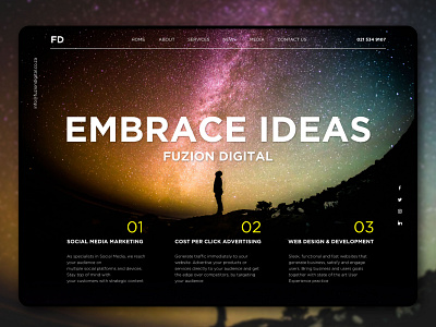 Fuzion Digital Website branding design ecommerce ui ux web web design website