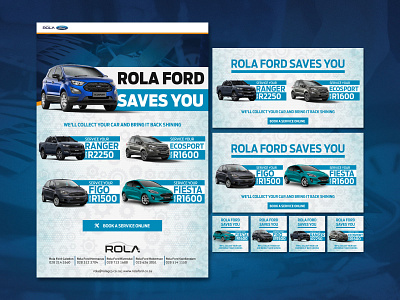 Rola Ford Service Campaign advertising campaign design graphic design graphicdesign