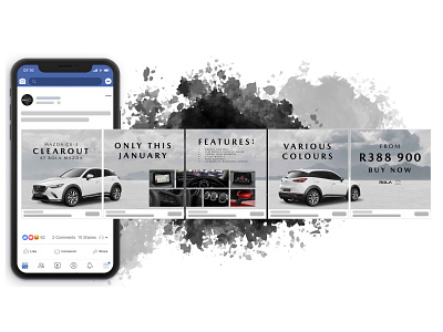 Rola Mazda CX-3 Carousel advertising carousel design facebook instagram logo mazda mobile motor vehicle