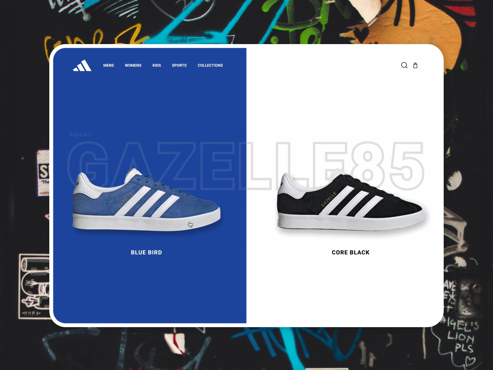 Adidas Product Page Concept design ui ui design ux web web design