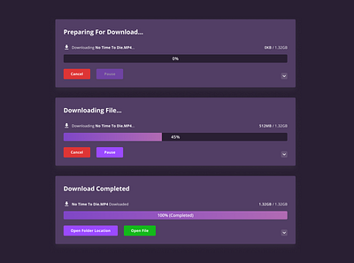 Progress Bar clean design download progress bar ui uiux user experience user interface ux web website white