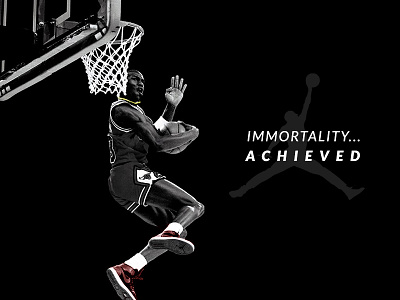 Immortality air jordan basketball michael jordan poster slam dunk content
