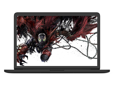 Spawn Macbook macbook mockup