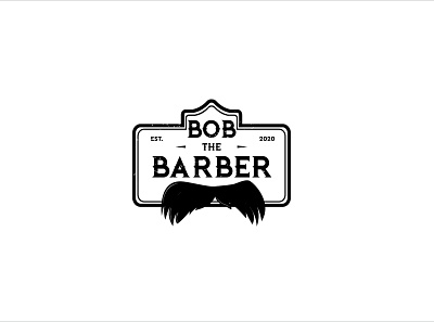 Daily Logo Challenge Day 13/50 Barbershop Logo barbershop barbershop logo dailylogochallenge design illustration logo vector