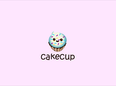 Daily Logo Challenge Day 18/50 Cupcake Logo cupcake cupcake logo dailylogochallenge design illustration logo vector
