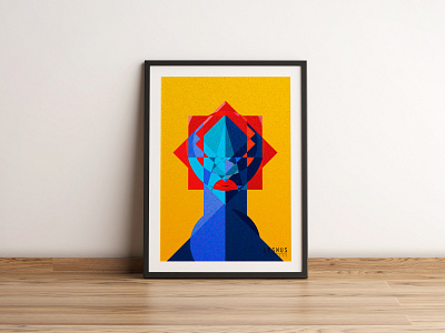 "The blue lady" Our new poster