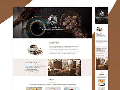 Best Coffee Shop - Landing Page