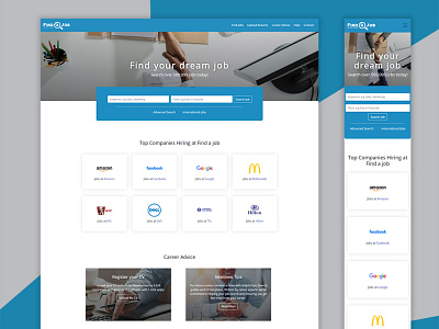 Job Search Landing Page