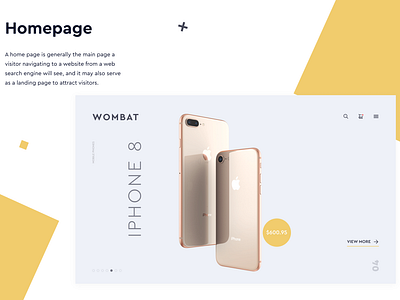 Wompax Mobile Application for iOS | UX UI Design Concep