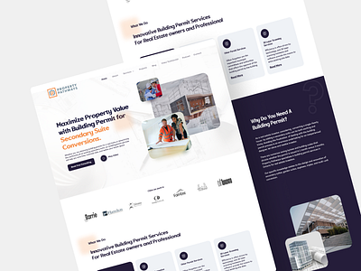 Building Property Landing Page