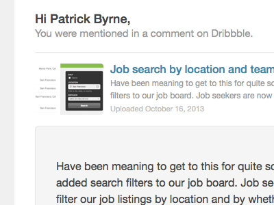 You Got Your HTML In My Email Client dribbble