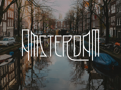 Amsterdam amsterdam bunny design holland lettering letters logo netherlands sam type typography