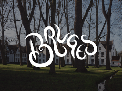 Bruges belgium bruges brugge bunny lettering sam travel traveling type typography