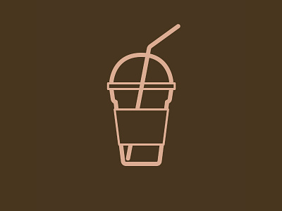 Day 73 - Frappuccino - 100 Days of Icons 100 bunny days icon illustration sam