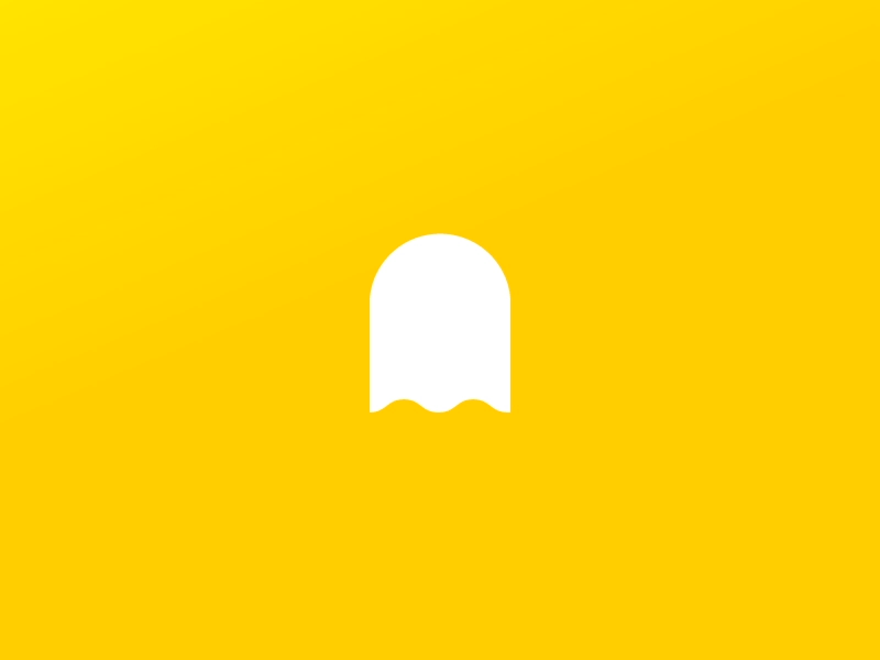 Snapchat animation ghost gif loader loading logo sketch snapchat ui ux