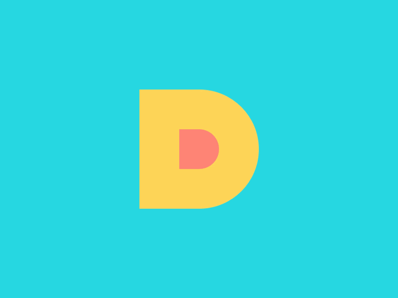 D - 36 Days of (Interactive) Type by Sam Bunny on Dribbble