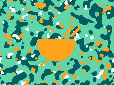 Miso Soup Camouflage camo camouflage green miso ramen soup