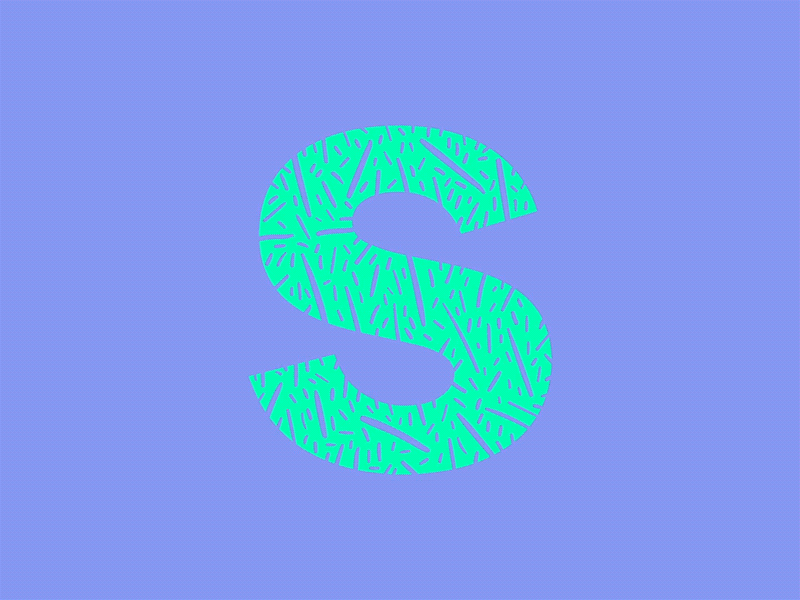 S - 36 Days of Type typography lettering gif s 36 days of type