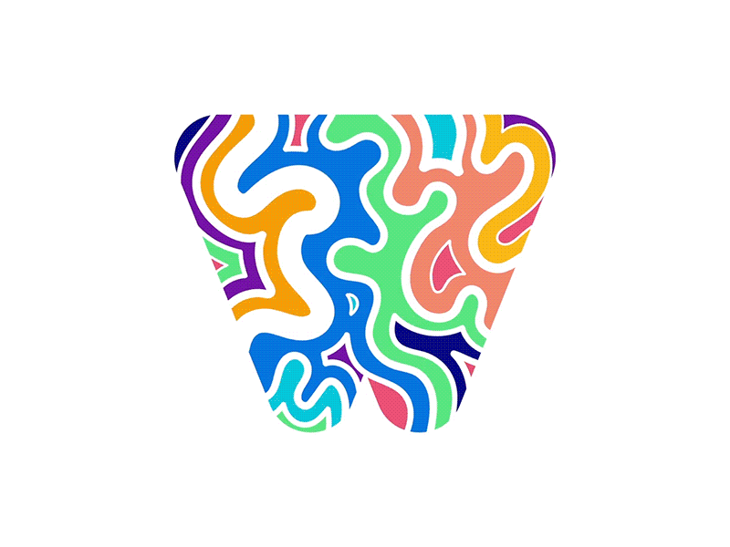 W - 36 Days of Type typography lettering gif w 36 days of type