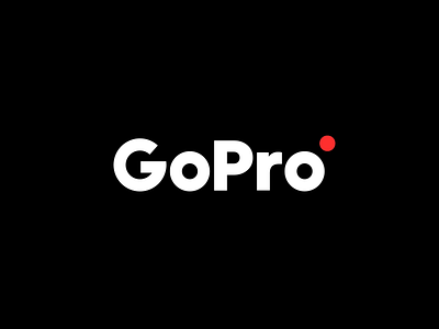 Gopro New Logo Designs Themes Templates And Downloadable Graphic Elements On Dribbble