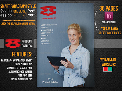 Product Catalog Template Vol2 catalog catalogue graphicriver indesign price catalog product catalog product catalogue