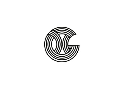 G Monochrome Simple Logo