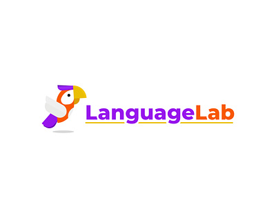 Language Lab Logo art artwork icon illustrator inspiration logo logo design logodesign logos logotype parrot