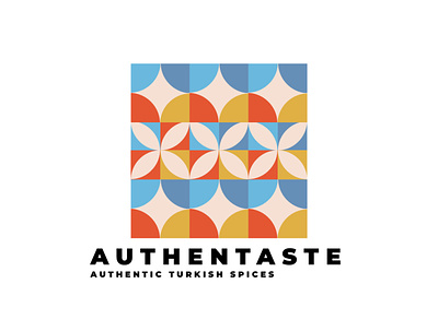 Authentaste Logo Design colorful colorful logo inspiration inspiration logo design symbol logo logo design logodesign logos logotype montserrat turkish