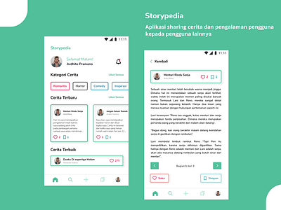 [Story App] Storypedia - Story Sharing