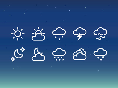 weather icons