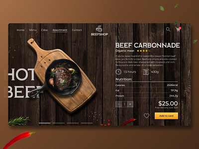 E-commerce | BEEFSHOP | Concept