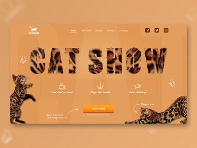 Landing page | Concept | Kittengame