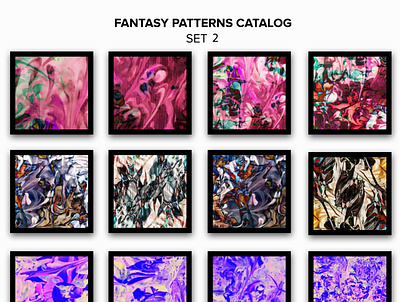 Abstract Paintings/Pieces/ Pattern Catalog Set 1 abstract paintings patterns catalog set 2