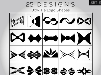 25 Bow Tie Logo Ideas