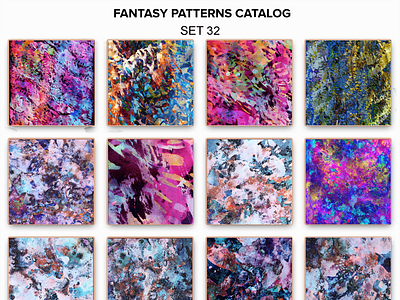 Pattern Catalog Set 32 Paintings