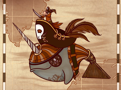 N'arrrwhal narwhal narwhale pirate swimicorn
