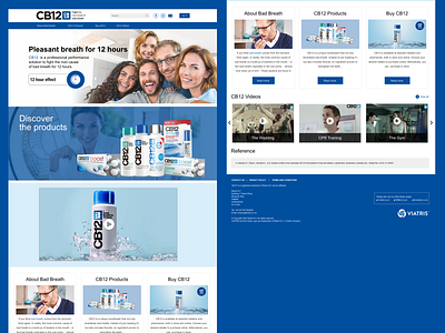 CB12 Product Website Design