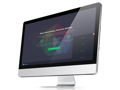 Screenery Product ui design visual design