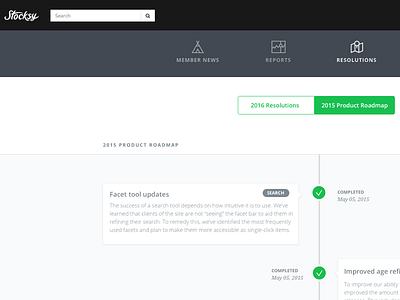 Stocksy United Product Roadmap