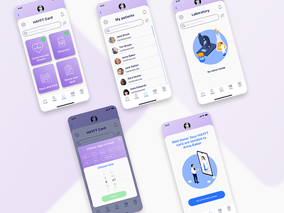 Care Card IOS app appointment contest doctor app ios minimal mobile mobile ux ui uiux uxdesign