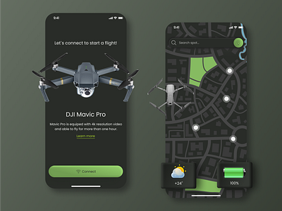 Drone delivery app