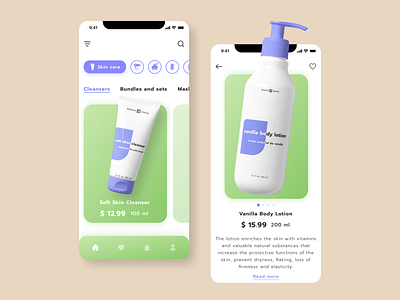 Beauty App app beauty branding design light ui mobile ui ui design ux ux design webdesign